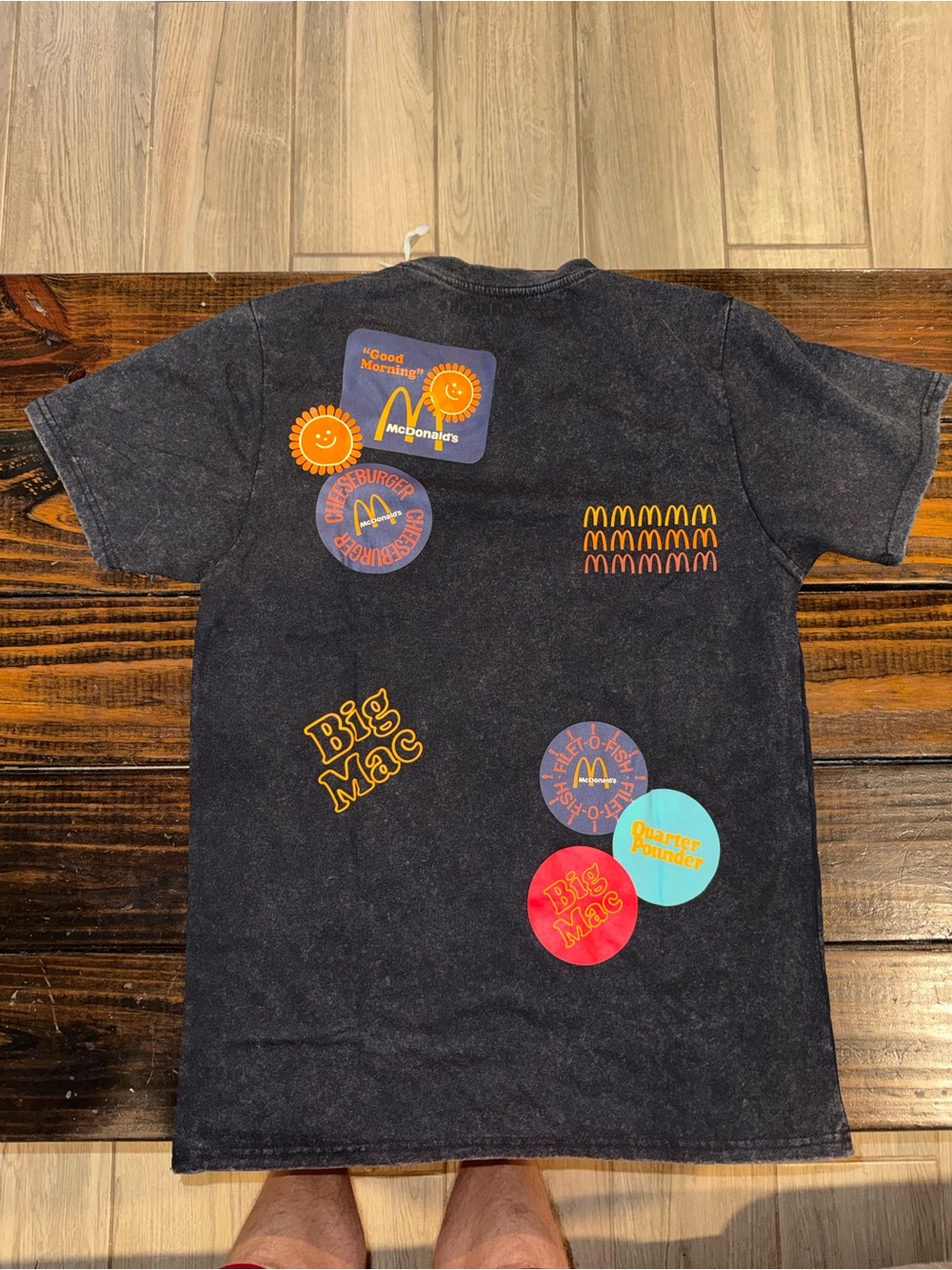 2026 McDonald's black/gray Graphic Tee